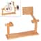 Adjustable Wooden Embroidery Hoop Stand Cross Stitch Holder For DIY Sewing 0