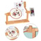 Adjustable Wooden Embroidery Hoop Stand Cross Stitch Holder For DIY Sewing 1