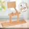 Adjustable Wooden Embroidery Hoop Stand Cross Stitch Holder For DIY Sewing 8