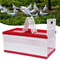 Racing Pigeon Carrier Box With Secure Doors Bird Training Cage 3