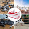 Racing Pigeon Carrier Box With Secure Doors Bird Training Cage 5
