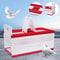 Racing Pigeon Carrier Box With Secure Doors Bird Training Cage 10