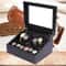 Premium Automatic Watch Winder With Quiet Motor Watch Organizer Display Watch Display Case 2