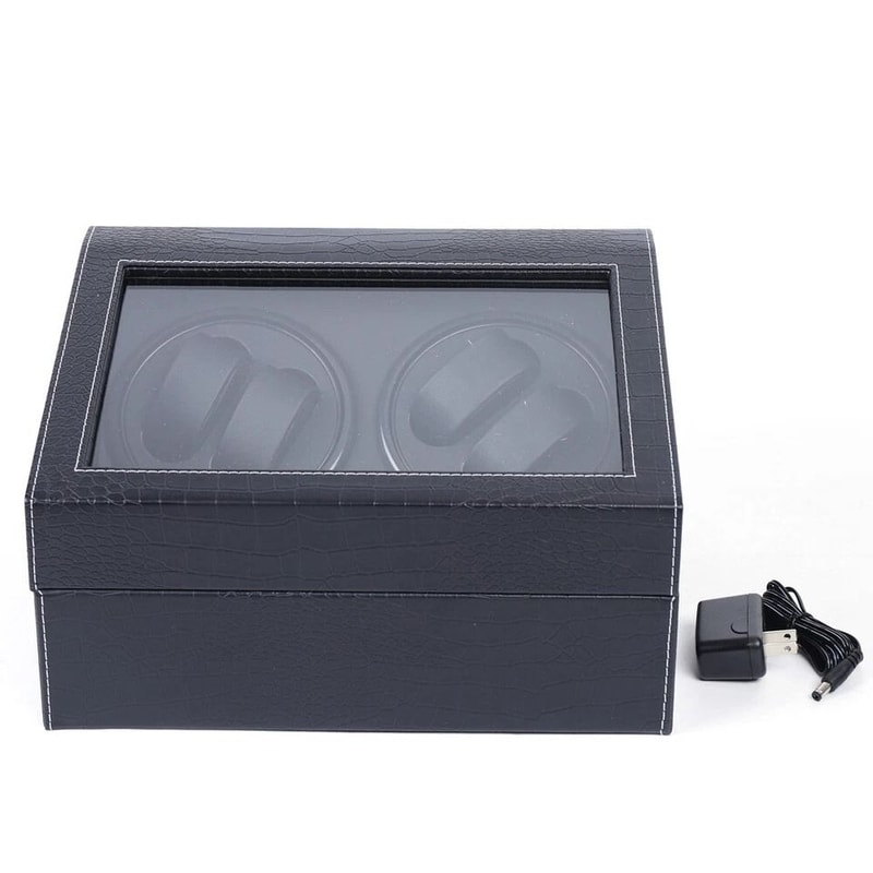 Premium Automatic Watch Winder With Quiet Motor Watch Organizer Display Watch Display Case 6