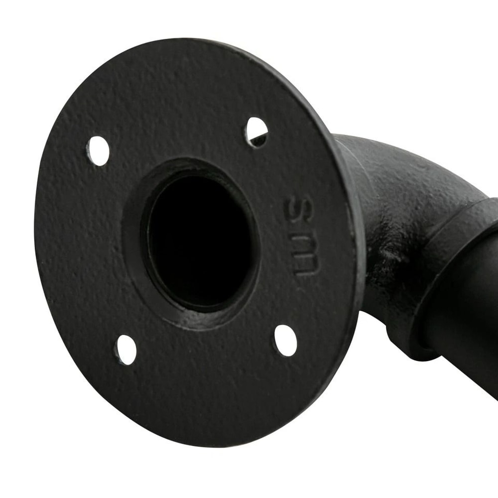 Premium Black Modern Handrail Indoor Outdoor Wall Mounted Stair Railing 3