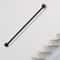 Premium Black Modern Handrail Indoor Outdoor Wall Mounted Stair Railing 8