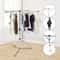 Portable Steel Tripod Clothes Drying Rack Adjustable Foldable Laundry Rack 2