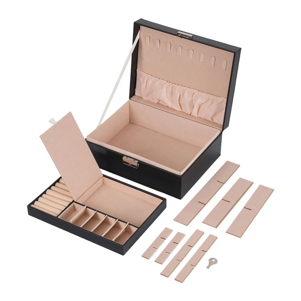 Travel Friendly Small Jewelry Box For Rings Necklaces Organizer 1