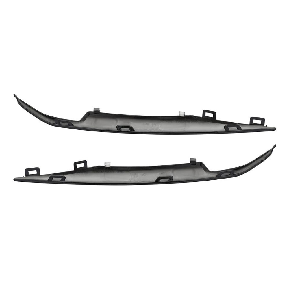 Premium Black Front Bumper Trim Set For Cadillac Escalade ESV Durable Upgrade 5
