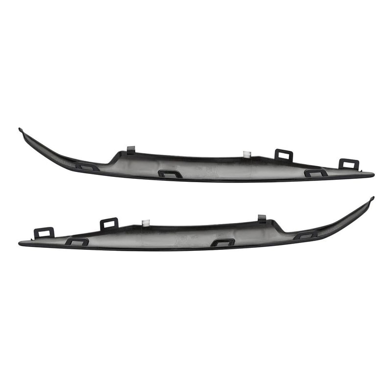 Premium Black Front Bumper Trim Set For Cadillac Escalade ESV Durable Upgrade 5