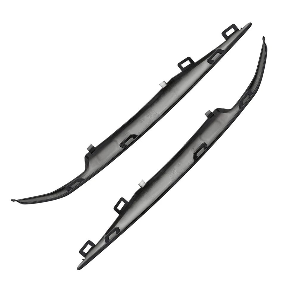 Premium Black Front Bumper Trim Set For Cadillac Escalade ESV Durable Upgrade 6
