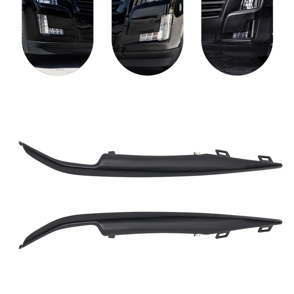 Premium Black Front Bumper Trim Set For Cadillac Escalade ESV Durable Upgrade 10