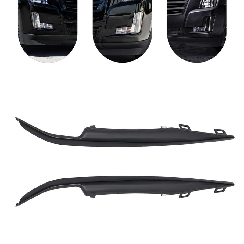 Premium Black Front Bumper Trim Set For Cadillac Escalade ESV Durable Upgrade 10