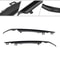 Premium Black Front Bumper Trim Set For Cadillac Escalade ESV Durable Upgrade 9