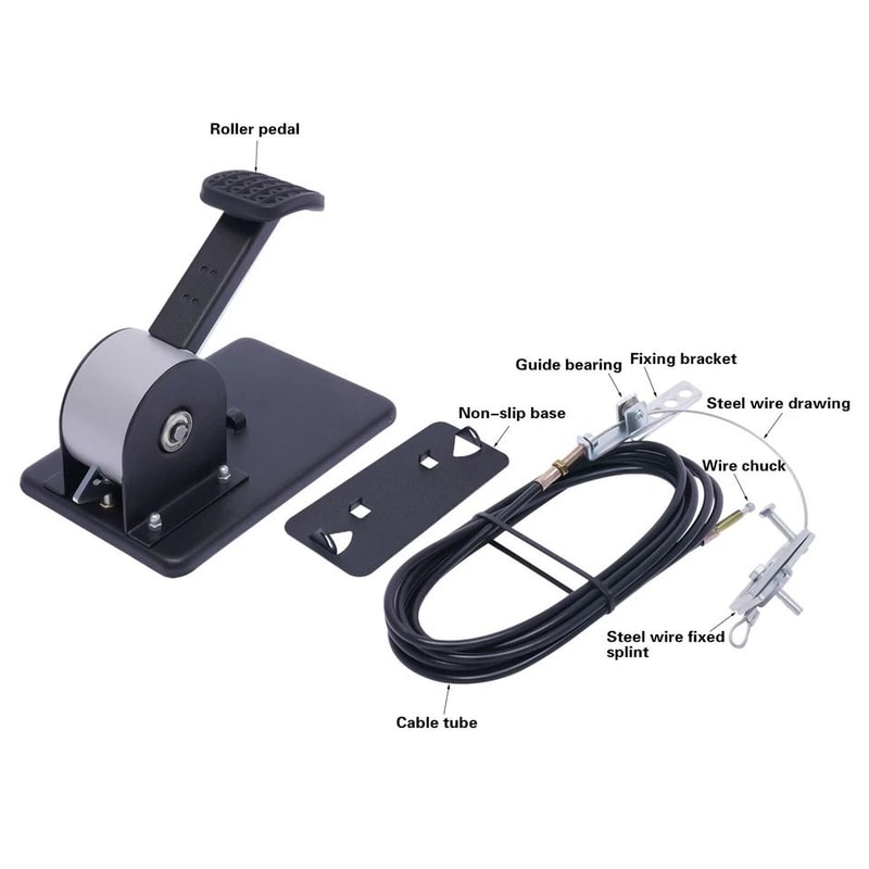Universal Passenger Side Dual Brake Set For Driving Instructors Learner Cars 2