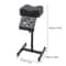 Professional Pedicure Stool Chair With Adjustable Salon Lift Dust Cleaning Fan Nail Footrest Bench 2