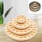 Rotating Wooden Essential Oil Rack Bottle Display Storage Stand 0
