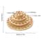 Rotating Wooden Essential Oil Rack Bottle Display Storage Stand 6