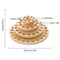 Rotating Wooden Essential Oil Rack Bottle Display Storage Stand 6