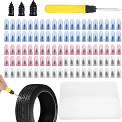 performance ready tubeless tire puncture repair kit tire repair screws & screwdriver