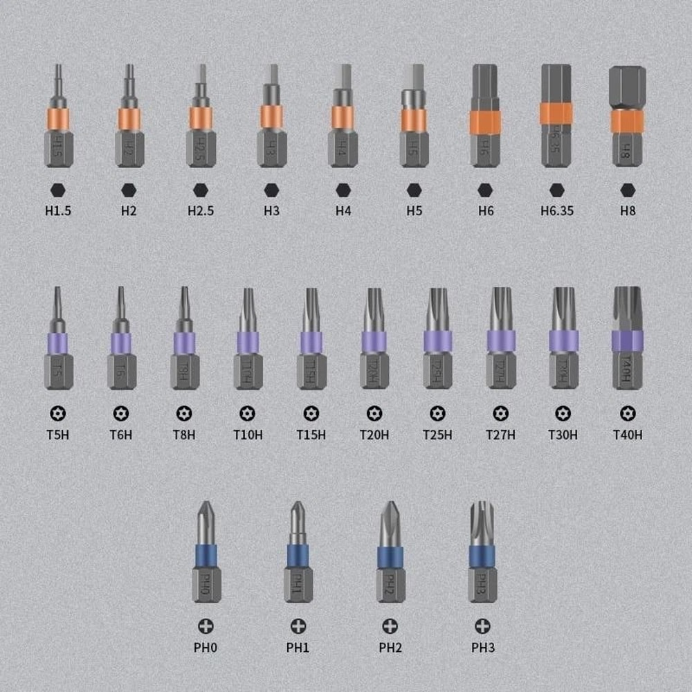Premium Magnetic Screwdriver Set Ratchet Multi Bit DIY Tool Kit 2