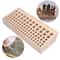Premium Hole Wooden Tool Rack Leather Tool Organizer For Craft Tools 1