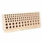 Premium Hole Wooden Tool Rack Leather Tool Organizer For Craft Tools 2
