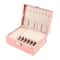 Luxury PU Leather Jewelry Organizer Box Layer Large Jewelry Storage Case 5
