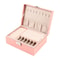 Luxury PU Leather Jewelry Organizer Box Layer Large Jewelry Storage Case 5
