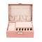 Luxury PU Leather Jewelry Organizer Box Layer Large Jewelry Storage Case 6