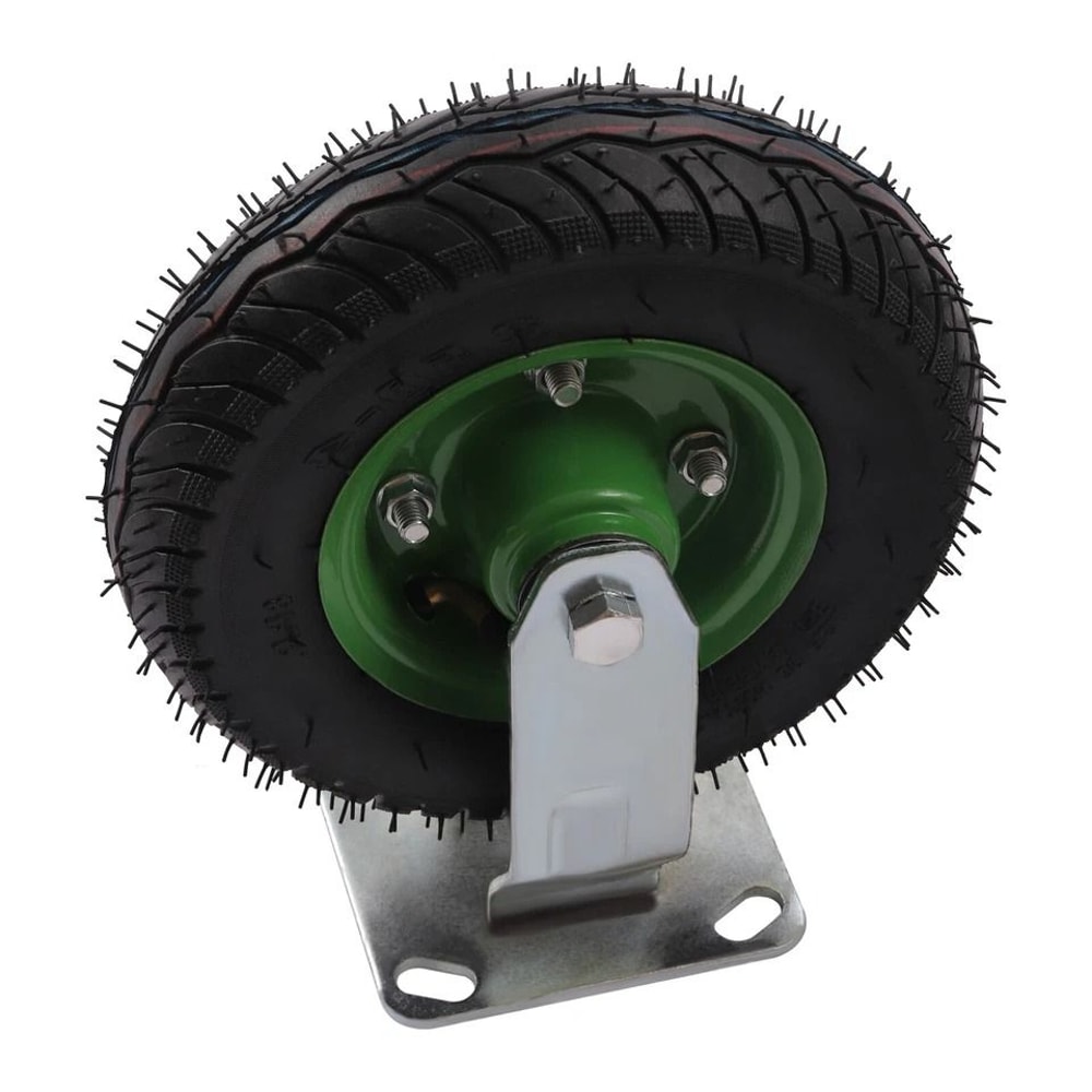 Heavy Duty Pneumatic Air Tire Wheels Farm Cart Caster Set 6