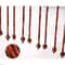 Premium Bamboo Bead Door Curtain Beaded Wooden String Decor 4