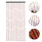 Premium Bamboo Bead Door Curtain Beaded Wooden String Decor 6