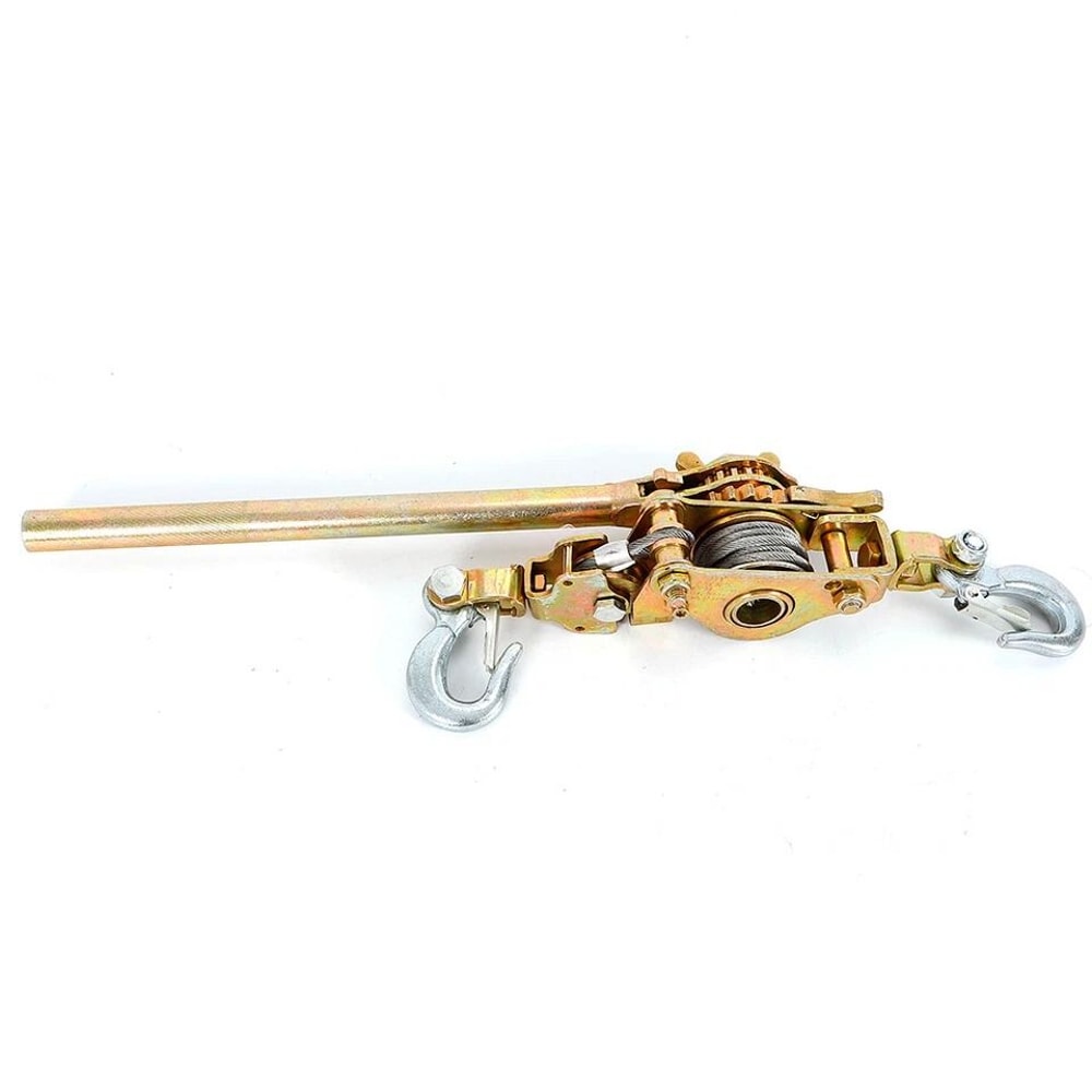 Hand Puller Come Along Winch With Cable Hoist Ratchet 2