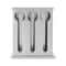 Premium Compartment Stainless Steel Utensil Dispenser Cutlery Organizer For Forks And Spoons 0