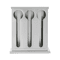 Premium Compartment Stainless Steel Utensil Dispenser Cutlery Organizer For Forks And Spoons 3