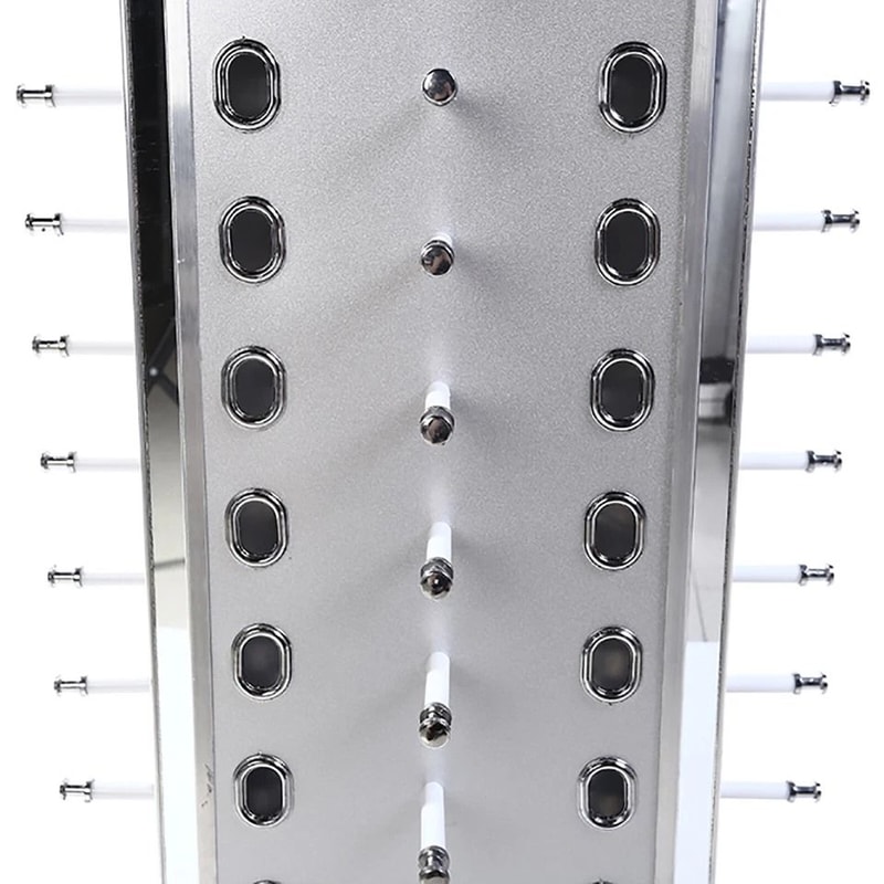 Sunglasses Display Rack Rotating Sunglasses Stand Organizer With Mirrors 3