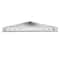 Stainless Steel Shower Corner Shelf Triangle Bathroom Organizer Rack With Rust Proof Support 5