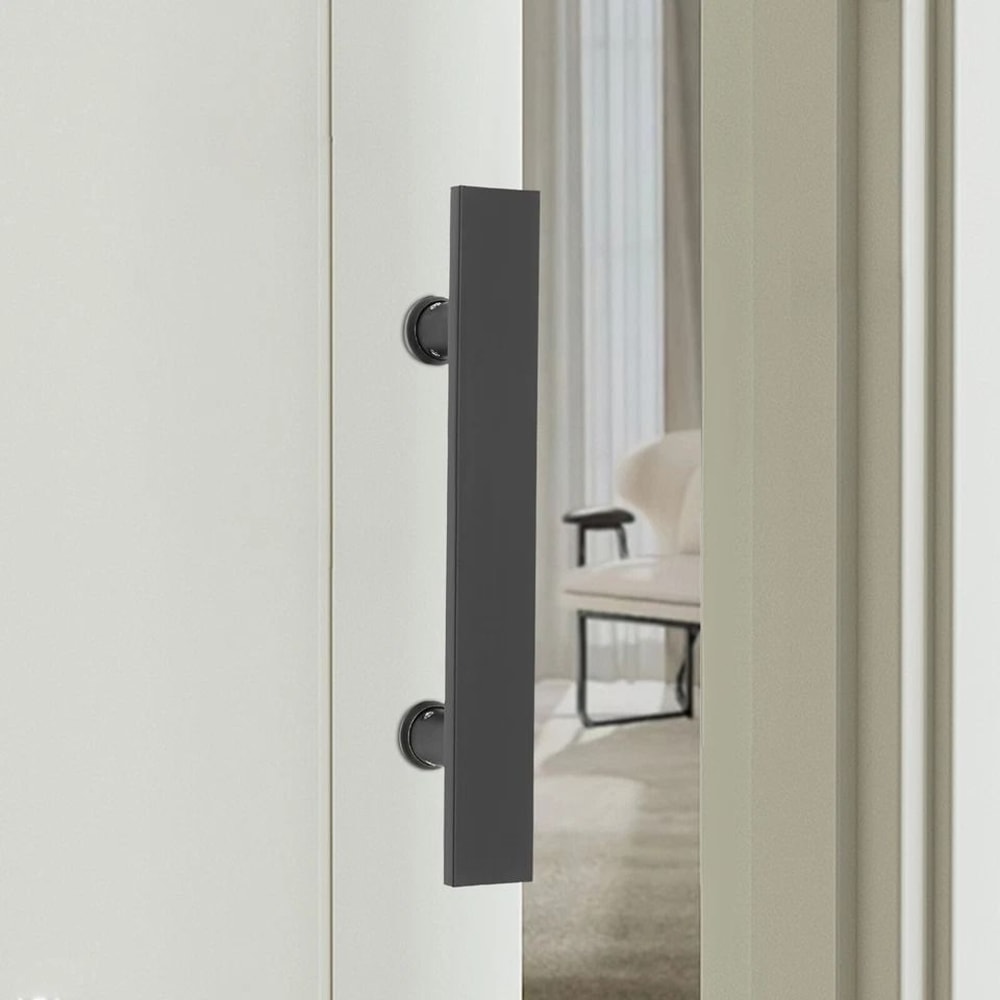 Premium Commercial Stainless Steel H Shape Door Handle Heavy Duty Double Sided Door Pull 1
