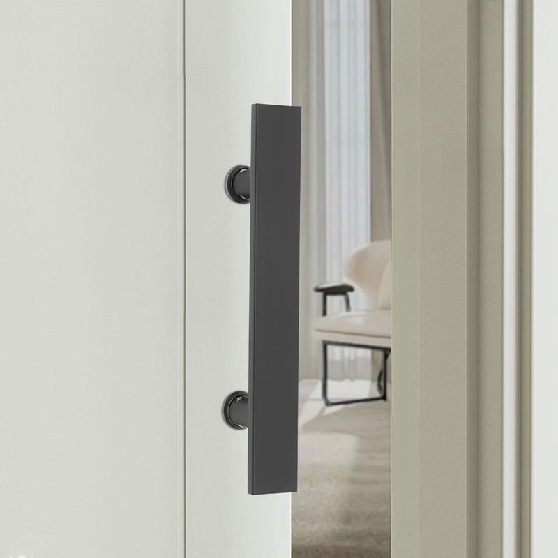Premium Commercial Stainless Steel H Shape Door Handle Heavy Duty Double Sided Door Pull 1
