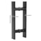 Premium Commercial Stainless Steel H Shape Door Handle Heavy Duty Double Sided Door Pull 2