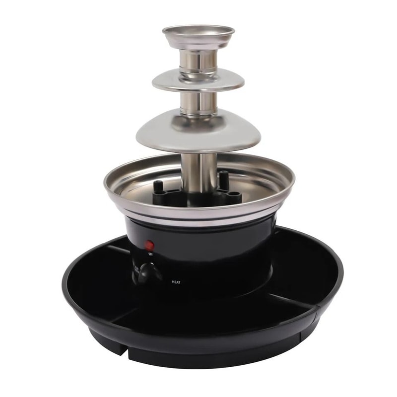 Premium Stainless Steel Chocolate Fountain Machine Luxury Fondue Cascade Party Dessert Fountain 1