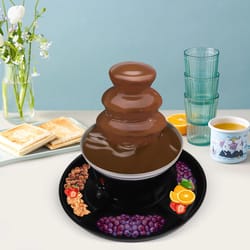 premium stainless steel chocolate fountain machine luxury fondue cascade & party dessert fountain