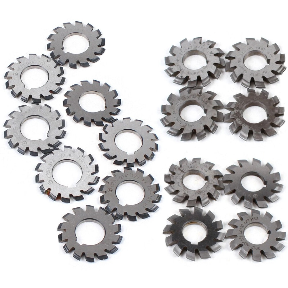 Precision Involute Gear Cutter Set HSS Gear Milling Cutter Kit For Milling Machines 2