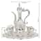 Vintage Tea Coffee Serving Set With Pot Cups Decorative Home Decor 5