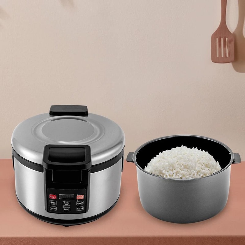 Commercial Electric Rice Food Warmer Heavy Duty Stainless Steel Rice Warmer 1