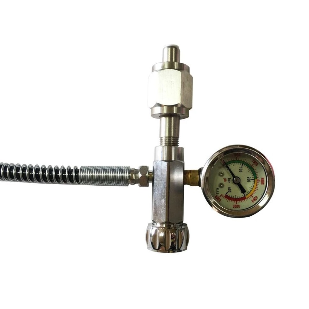 Fill Station Adapter With Hose For Air Rifle Paintball 1