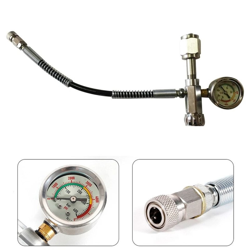 Fill Station Adapter With Hose For Air Rifle Paintball 5