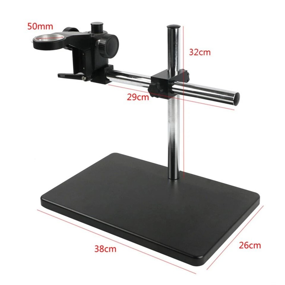Heavy Duty Adjustable Microscope Boom Stand With Stereo Arm Holder 1