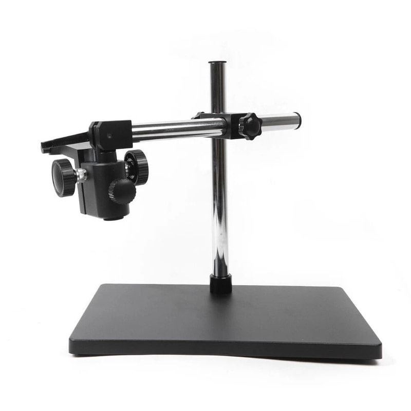 Heavy Duty Adjustable Microscope Boom Stand With Stereo Arm Holder 3
